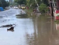 Krueng Peutoe Meluap, Dua Gampong di Lhoksukon Terendam Banjir