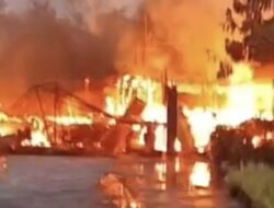 Satu Rumah di Blang Tampu Hangus Terbakar