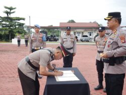 Dua Jabatan Perwira Polres Subulussalam Berganti