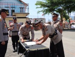 Sertijab Polres Aceh Tenggara, Sejumlah Pejabat Tempati Posisi Baru