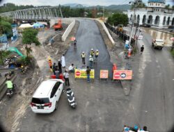 Jembatan Teupin Mane Masuki Tahap Akhir, Belum Bisa Digunakan Penuh