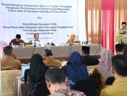 Aceh Besar Percepat Pengakuan dan Perlindungan Masyarakat Hukum Adat