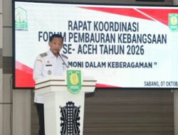 Jaga Persatuan, FPK Se-Aceh Diminta Perkuat Jejaring Komunikasi