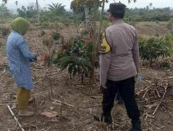 Cegah Kebakaran Hutan dan Lahan, Polsek Bukit Tusam Perkuat Patroli