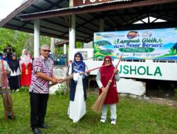 Libatkan TNI-Polri hingga Pelajar, Aceh Besar Gelar Aksi Bersih Lampuuk