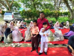 Pegawai Dinas Pertanian Abdya Galang Santunan bagi Dua Anak Yatim