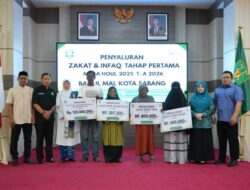 Ribuan Warga Terima Zakat, Pemko Sabang Dorong Tata Kelola Nontunai