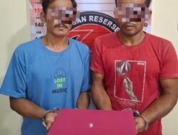 Dua Pria Diamankan, Polres Aceh Tenggara Sita 0,14 Gram Sabu dan Sepeda Motor