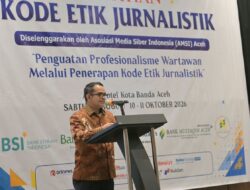 Plt Sekda Aceh Ingatkan Jurnalis Pentingnya Akurasi dan Verifikasi Informasi