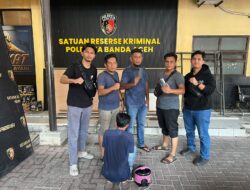 Residivis Curanmor Ditangkap atas Dugaan Pencurian Barang Mahasiswi di Rukoh