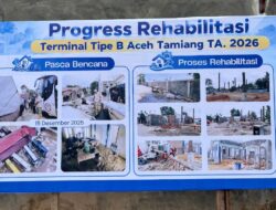 Pascabanjir, Terminal Aceh Tamiang Ditargetkan Kembali Beroperasi