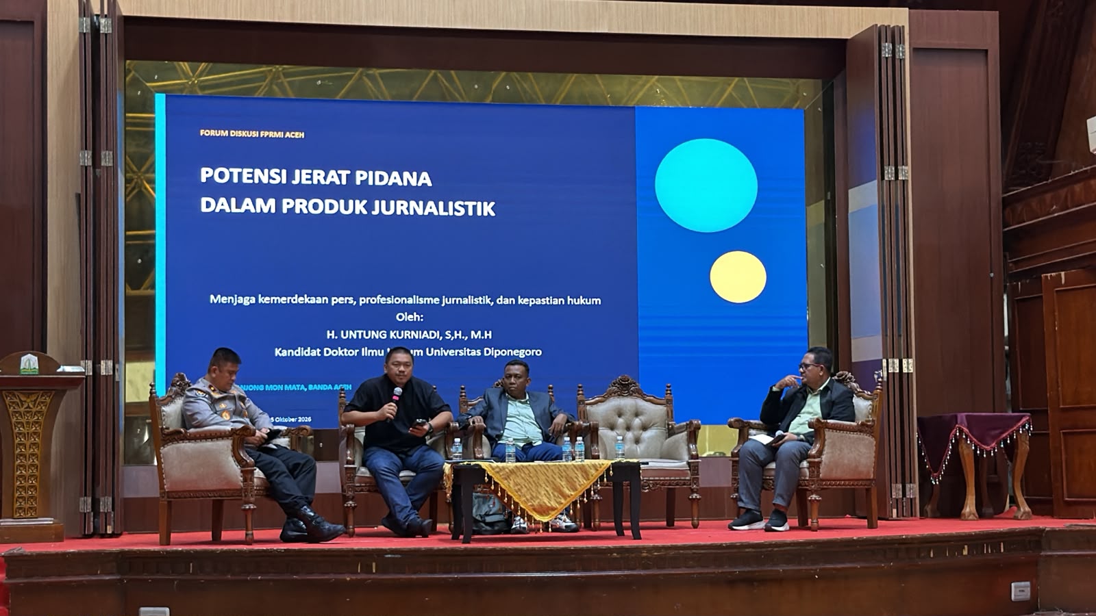 Bahas Potensi Jerat Pidana Jurnalistik, FPRMI Gelar Diskusi