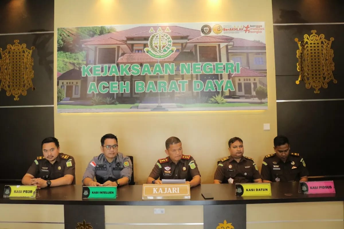 Kejari Abdya Usut Dugaan Korupsi APBG 2024, Mantan Keuchik Jadi Tersangka
