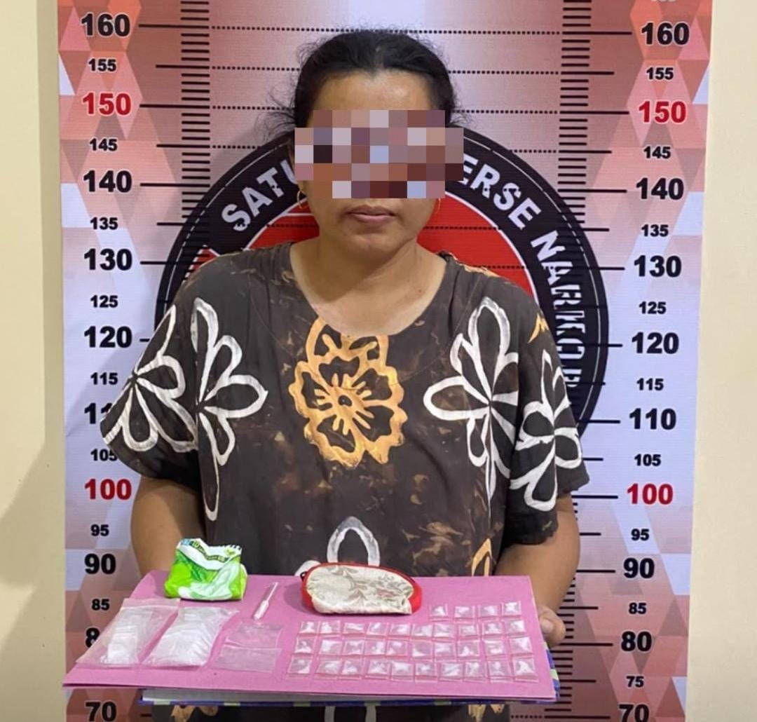Perempuan di Ketambe Diamankan, Polisi Sita 34 Paket Sabu