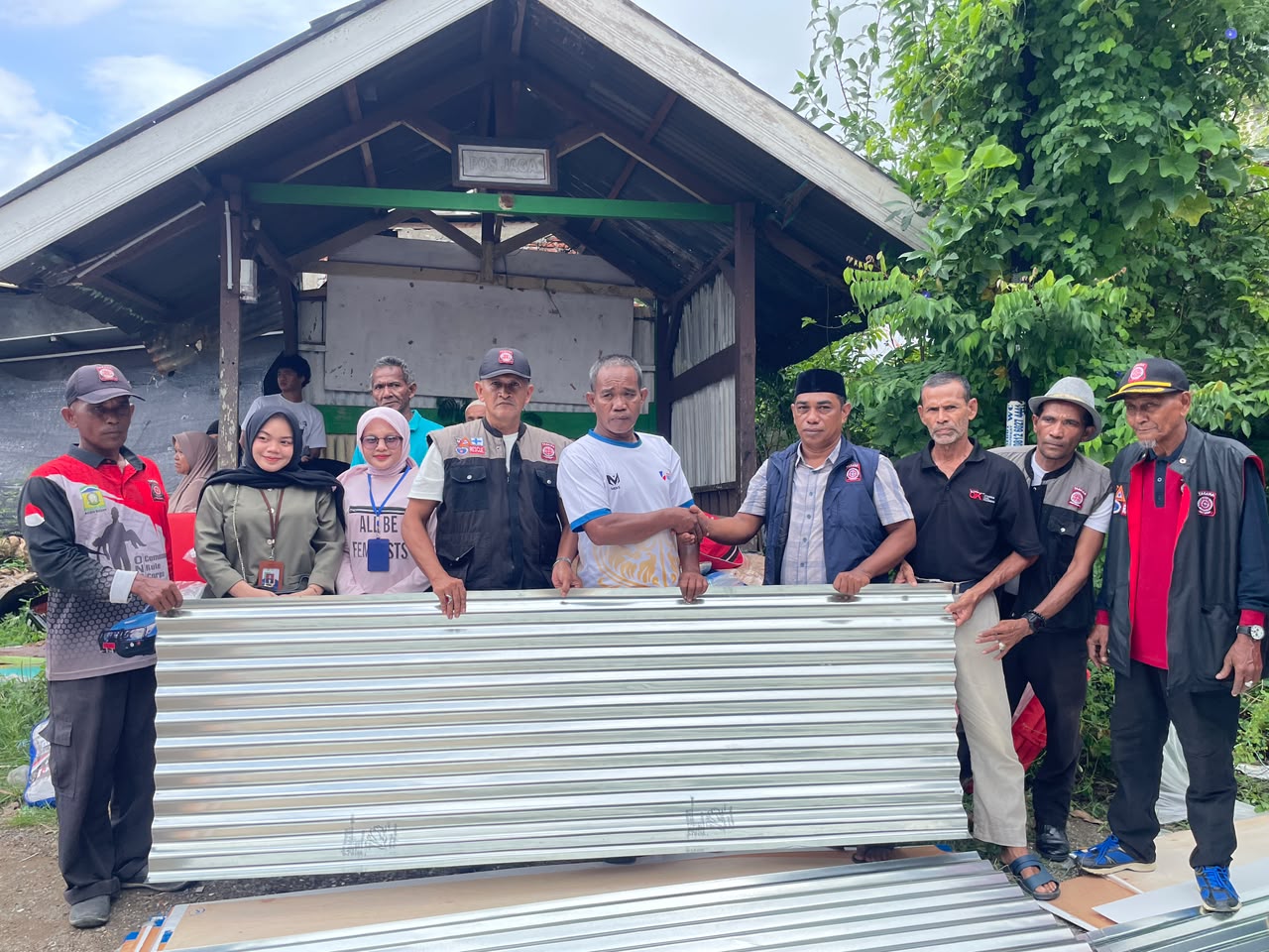 Kebakaran di Punie Hanguskan Tujuh Rumah, Pemkab Salurkan Bantuan