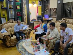 Temui Wali Kota, KONI Subulussalam Sampaikan Kebutuhan PORA di Aceh Jaya
