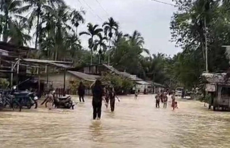 Dua Kecamatan di Aceh Timur Dilanda Banjir, Puluhan Keluarga Mengungsi