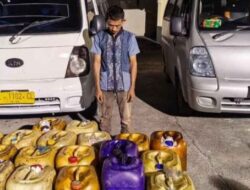 Pelaku Penyalahgunaan BBM Subsidi Ditangkap Bersama 640 Liter Solar