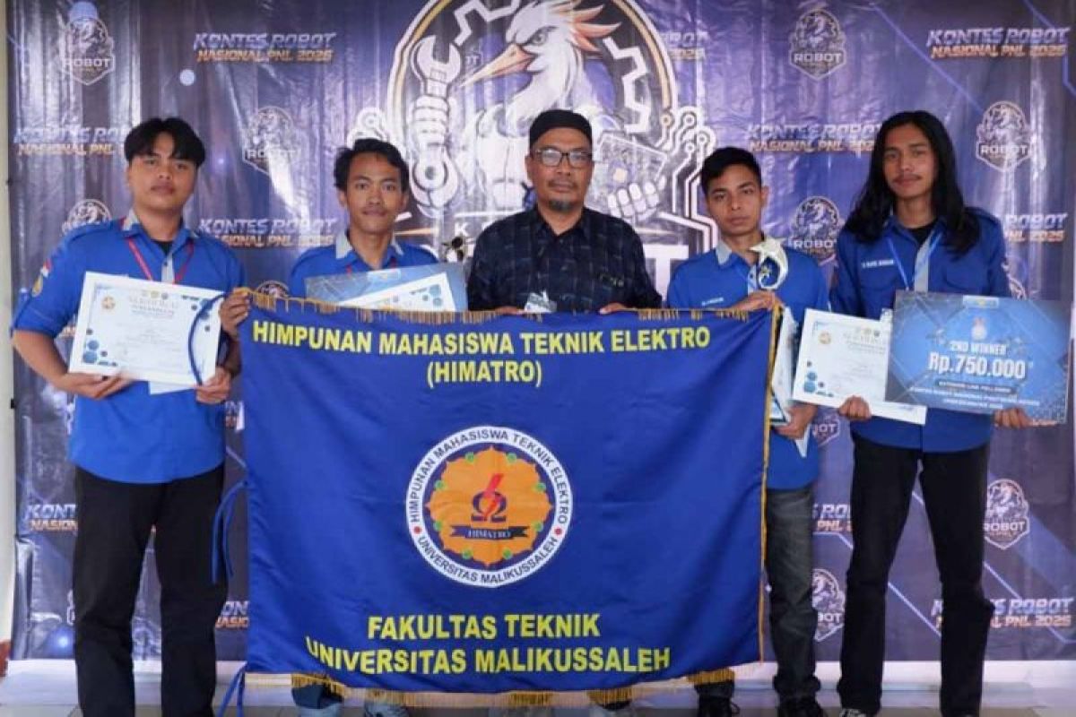 Mahasiswa Unimal Sabet 4 Juara Kontes Robot Nasional